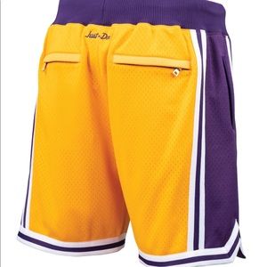Men’s Lakers Jersey Shorts
